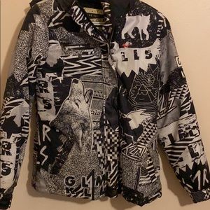 Small Glamour Kills Snow Coat